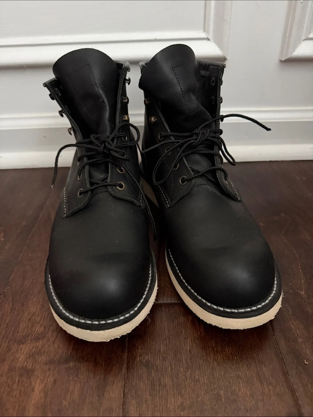 Red Wing 2951 Heritage Work Rover Boot Black Harness Men's Size 10.5 Made In US